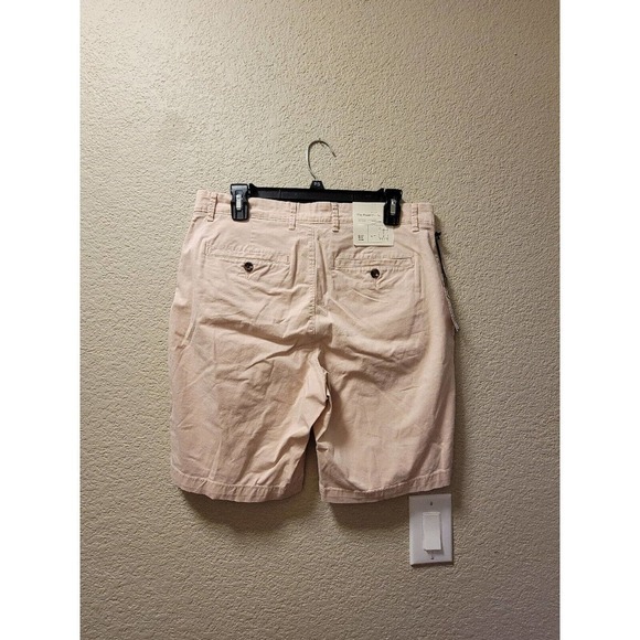 NWT Goodfellow & Co Flat Front Shorts 9in Peach Size 32 - Picture 5 of 5